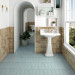 Pavimento STROMBOLI BAHIA BLUE 9.2x36.8cm Equipe Cerámicas