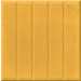 Baldosa Hidráulica de hormigón 5 Barras en Amarillo 20x20cm