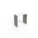 Banco de ducha solid surface 38x38x21cm 