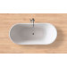 Bañera exenta acrílica SEA 150x75 cm blanco brillo Italian Design