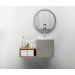 Conjunto Mueble de baño MOOD Gris módulo simple + lavabo cuadrado encastrado B&K