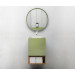 Conjunto mueble de baño MOOD Verde módulo simple + lavabo redondo encastrado B&K
