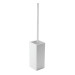 Escobillero de baño blanco y cromo Bath Life cosmic