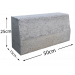 Bordillo monocapa C5 15x25x50cm Gris
