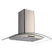 Campana extractora isla DERBY II Inox/Cristal 90x60cm, Thermex