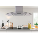 Campana extractora isla DERBY II Inox/Cristal 90x60cm, Thermex