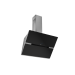 Campana Extractora Pared Preston II 90cm Negra Thermex 