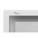 Campana extractora Passat Medio II 90x50cm cristal blanco, Thermex
