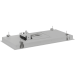 Campana extractora techo METZ MAXI II cristal Blanco 120x60cm sin motor, Thermex