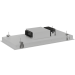Campana extractora techo METZ MAXI II cristal Blanco 120x60cm, Thermex