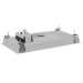 Campana extractora techo METZ MEDIO II cristal Blanco 90x50cm sin motor, Thermex