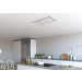 Campana extractora techo METZ MEDIO II cristal Blanco 90x50cm sin motor, Thermex