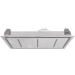 Campana extractora techo METZ MEDIO LED STRIP II cristal Blanco 90x50cm sin motor, Thermex