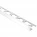 JOLLY-AC Cantonera de aluminio lacado blanco brillo altura 10 mm A100BW