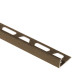 JOLLY-TS Cantonera de aluminio Texturizado Bronce altura 12,5 mm A125TSOB
