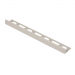 JOLLY-TS Cantonera de aluminio Texturizado marfil altura 12,5 mm A125TSI