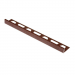JOLLY-TS Cantonera de aluminio Texturizado Oxido altura 12,5 mm A125TSR