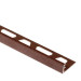 JOLLY-TS Cantonera de aluminio Texturizado Oxido altura 12,5 mm A125TSR