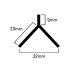 Cantonera Punta Fina-Tabique 2,5ML 