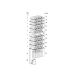 Capacidad Vinoteca integrable columna EWTdf 3553 Liebherr 178x56x55cm