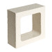Celosía VENTANA 8x20x20cm Blanco