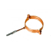Abrazadera Diam 80 Cobre