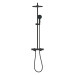 Columna Termostática Tempesta System 250 Negro Mate Grohe
