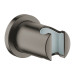 Soporte Conjunto Ducha Essence Circular Grafito Grohe