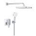 Conjunto Ducha Mural Empotrado Tempesta Cromo Grohe