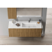 Ambiente Mueble de Baño con Encimera Smyle 125cm by Blob de Idea Group