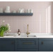 Revestimiento COSTA NOVA Pink Stony Gloss 5x20cm Equipe Cerámicas