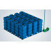 Depósito de agua Aquablock azul de 1000L 780x780x1971mm