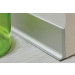 DESIGNBASE-SL/EK tapón derecha aluminio lacado Blanco Satinado 80mm