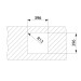 Dimensiones Fregadero Be Linea RS15 40.40 Acero Inox con PureClean 44x44cm de Teka