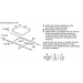 Dimensiones Encimera inducción iQ300 encastrable sin perfiles Negro 60cm de EH631BDB6E Siemens