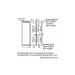 Dimensiones Frigorífico combi integrable noFrost 177x56cm KI86NADD0 de Siemens