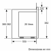 Dimensiones Microondas Encastrable 38cm 20L Apertura Izquierda Siemens