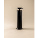 Dosificador de jabón negro mate Geyser Cosmic