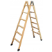 Escalera de madera 6 peldaños