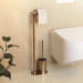 Escobillero y Portapapel Architect S+ Oro Cepillado de Cosmic