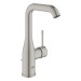 Griferia de lavabo Essence Supersteel tamaño L 1/2 Grohe