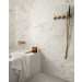 Ambiente baño Fabula wall golden struttura 3d 