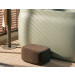 Escalón Corcho Negro Bañera exenta Duna 160x75x55 cm