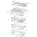 Medidas Frigorífico integrable combinado congelador NoFrost 194 x71x55cm, SIEMENS