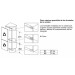 Medidas Frigorífico integrable combinado congelador NoFrost 194 x71x55cm, SIEMENS