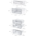 Frigorífico integrable combinado noFrost 177x56cm KIN86VFE0 de Bosch