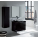 Conjunto Mueble de baño GLASS LINE lavabo sobre encimera madera + espejo varios acabados