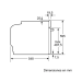 Horno Multifunción encastrable 60cm 71L acero/cristal negro BOSCH