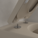 Bisagras acero inox, Asiento con tapa de Inodoro Subway 3.0 Almond Villeroy & Boch