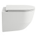 Inodoro suspendido compacto PRO A Laufen Rimless, Blanco